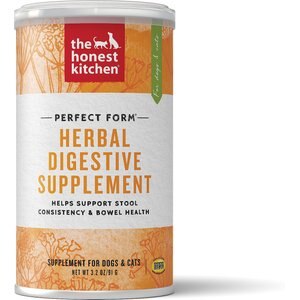 The Honest Kitchen Perfect Form Herbal Digestive Dog & Cat Supplement, 3.2-oz jar