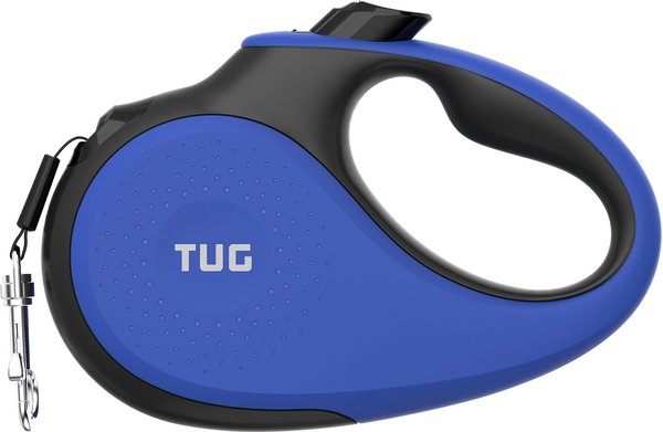 TUG Nylon Tape Retractable Dog Leash, Blue, Medium: 16-ft long slide 1 of 5