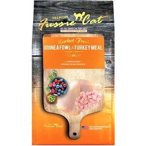 Fussie Cat Market Fresh Guinea Fowl & Turkey Meal Recipe Grain-Free Dry Cat Food, 2-lb bag
