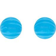 Frisco Floating Fetch Ball No Squeak Dog Toy, Blue, Medium, 2-pack