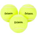Frisco Fetch Squeaking Tennis Ball Dog Toy, Small, 3-pack