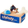 Frisco Hide & Seek Plush Chewy Box Puzzle Dog Toy