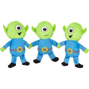 Frisco Hide & Seek Plush Flying Saucer Puzzle Dog Toy Refills, 3-pack