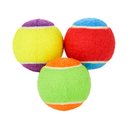 Frisco Fetch Squeaking Colorful Tennis Ball Dog Toy, 3-Pack