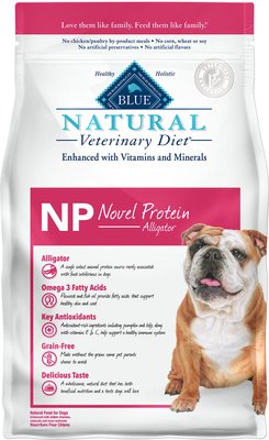 Blue Buffalo Natural Veterinary Diet NP Novel Protein Alligator Grain-Free Dry Dog Food, slide 1 of 1