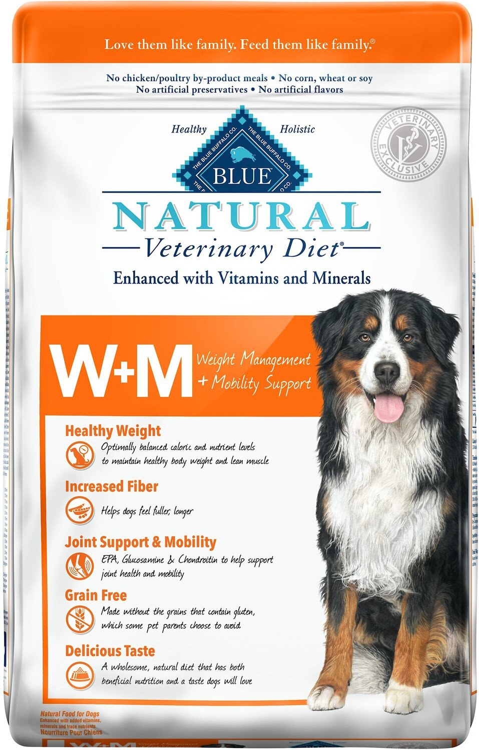 mobility support dog food