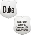 Frisco Stainless Steel Personalized Dog & Cat ID Tag, Badge, Regular
