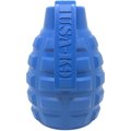 USA-K9 Grenade Treat Dispensing Tough Dog Chew Toy, Blue, Medium