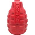 USA-K9 Grenade Treat Dispensing Tough Dog Chew Toy, Red, Large