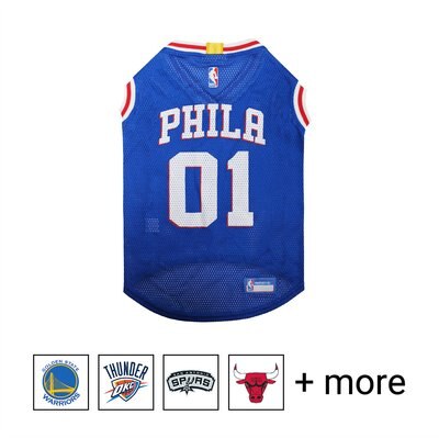 sixers dog jersey