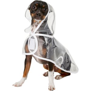 Frisco Clear Vinyl Dog Raincoat, X-Small