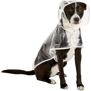 Frisco Clear Vinyl Dog Raincoat, Large