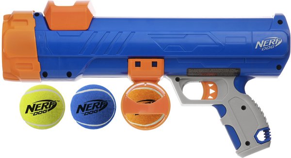 Nerf Dog Tennis Ball Blaster Dog Toy, Small slide 1 of 6