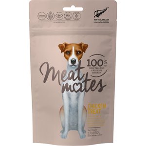 Meat Mates Chicken Freeze-Dried Raw Dog Treats, 1.7-oz bag