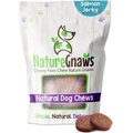 Nature Gnaws Salmon Chew Grain-Free Dog Treats, 12-oz bag