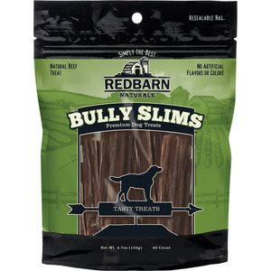 Redbarn Bully Slims Dog Treats, 40 count