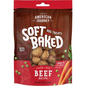American Journey Beef Recipe Grain-Free Soft-Baked Dog Treats, 8-oz bag
