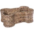 Bone Dry Bone-Shaped Hyacinth Storage Basket, Large