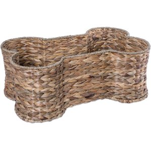 Bone Dry Bone-Shaped Hyacinth Storage Basket, Large