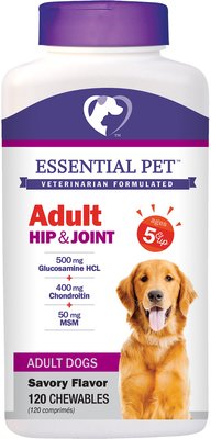 21st Century Essential Pet Adult Hip & Joint Savory Flavor Chewable Supplement for Dogs, slide 1 of 1