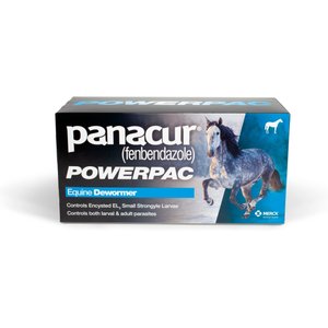Panacur Powerpac Equine Paste 10% Horse Dewormer, 5 count