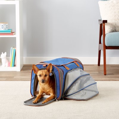 Mr. Peanut's Gold Series Expandable Airline-Approved Dog & Cat Carrier, slide 1 of 1