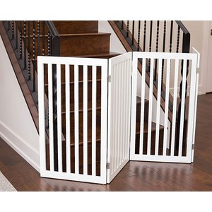 Internet's Best Traditional Pet Gate, White, 36-in