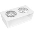 Internet's Best Modern Elevated Dog & Cat Bowls, 2-cup, 5.5-in Tall