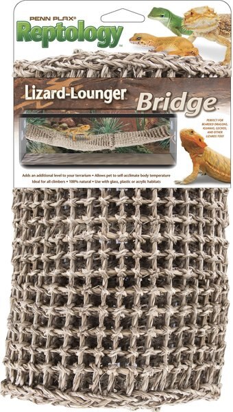 Penn-Plax Reptology Bridge Lizard Lounger slide 1 of 4