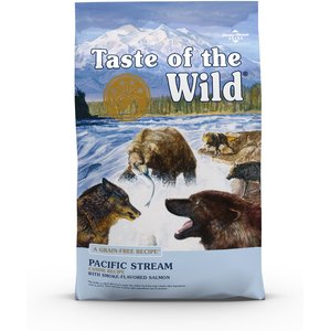 Taste of the Wild Pacific Stream Grain-Free Dry Dog Food, 28-lb bag