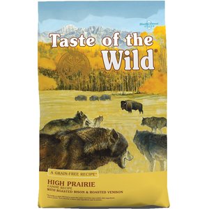 Taste of the Wild High Prairie Grain-Free Dry Dog Food, 14-lb bag