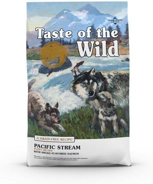 Taste of the Wild Pacific Stream Puppy Recipe Grain-Free Dry Dog Food, 28-lb bag slide 1 of 8