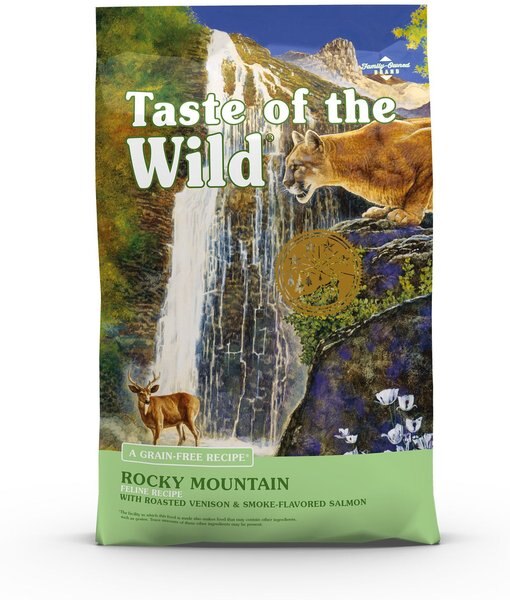 Taste of the Wild Rocky Mountain Grain-Free Dry Cat Food, 14-lb bag slide 1 of 7