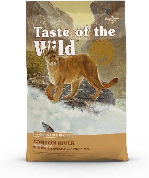Taste of the Wild Canyon River Grain-Free Dry Cat Food, 14-lb bag slide 1 of 8