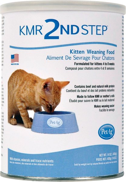 PetAg KMR 2nd Step Weaning Kitten Food Supplement, 14-oz can slide 1 of 1