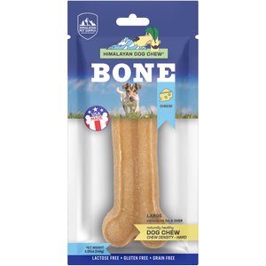 Himalayan Pet Supply Himalayan Cheese Bone Dog Treat, Large
