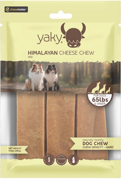chewmeter Yaky Mixed Himalayan Cheese Dog Treat, 9.75-oz bag slide 1 of 3