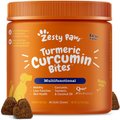 Zesty Paws Turmeric Curcumin Bites Bacon Flavored Soft Chews Multivitamin for Dogs, 90-count