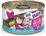 BFF OMG Lots-O-Luck! Duck & Tuna Dinner in Gravy Grain-Free Canned Cat Food, 2.8-oz, case of 12