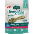Rachael Ray Nutrish Smoochies Brushes Natural Apple & Mint Flavored Small & Medium Dental Dog Treats, 16-oz bag, Count Varies