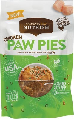 Rachael Ray Nutrish Chicken Paw Pies Dog Treats, slide 1 of 1