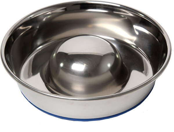OurPets Durapet Premium Stainless Steel Slow-Feed Dog Bowl, Small, 3 cups slide 1 of 7