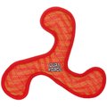 DuraForce Boomerang ZigZag Squeaky Dog Toy, Red, Large