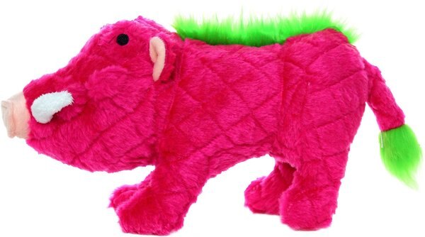 Mighty Safari Warthog Squeaky Plush Dog Toy slide 1 of 8