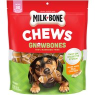 Milk-Bone Gnaw Bones Mini Chicken Flavored Bone Dog Treats