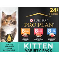 Purina Pro Plan Focus Kitten Favorites Variety Pack Canned Cat Food