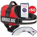 Industrial Puppy Service Dog Harness, Red, Large: 27 to 33.5-in chest