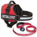 Industrial Puppy Emotional Support Dog Harness & Leash, Red, Large: 27 to 33.5-in chest