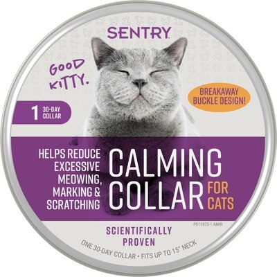 Sentry Good Behavior Calming Collar for Cats, up to 15-in neck, slide 1 of 1