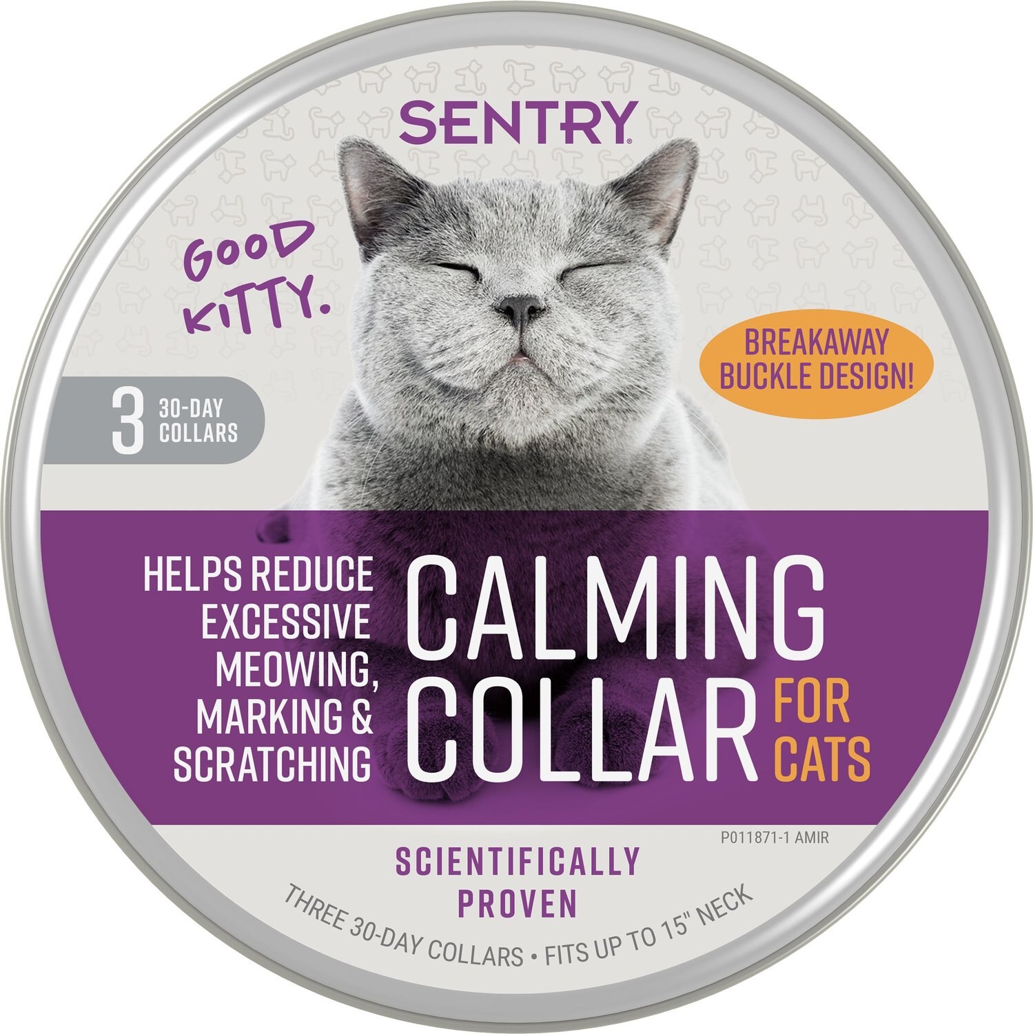 Sentry Good Behavior Calming Collar for Cats